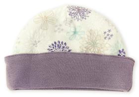 Gorro Reversível de Algodão Orgânico com Estampa Floral Finn + Emma para Bebê Gorro Reversível de Algodão Orgânico com Estampa Floral Finn + Emma para Bebê