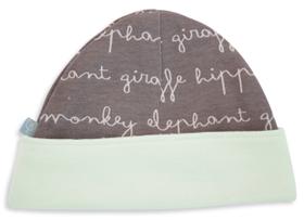 Gorro reversível para bebê Finn + Emma em algodão orgânico Gorro reversível para bebê Finn + Emma em algodão orgânico