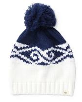 Gorro Rip Curl Cosmic Coast Pom Pom Feminino - Marinho e Branco Gorro Rip Curl Cosmic Coast Pom Pom Feminino - Marinho e Branco