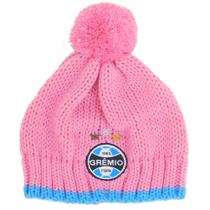Gorro rosa feminino oficial grêmio