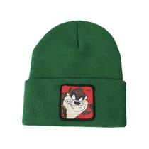 Gorro Tazs Winter Warm Hats, tricotado, desleixado, com algemas, boné A