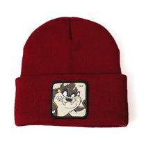 Gorro Tazs Winter Warm Hats, tricotado, desleixado, com algemas, boné A