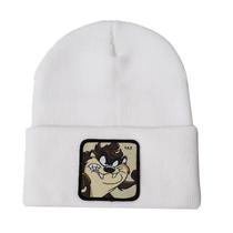 Gorro Tazs Winter Warm Hats, tricotado, desleixado, com algemas, boné A