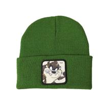 Gorro Tazs Winter Warm Hats, tricotado, desleixado, com algemas, boné A