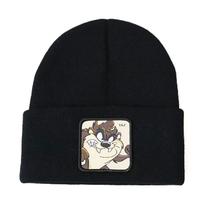 Gorro Tazs Winter Warm Hats, tricotado, desleixado, com algemas, boné A