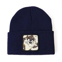 Gorro Tazs Winter Warm Hats, tricotado, desleixado, com algemas, boné A