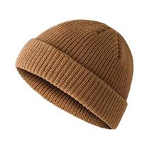 Gorro Térmico De Inverno Quente Em Tricô Com Punho Dobrável Para Esportes Ao Ar Livre, Corrida E Gorro Térmico De Inverno Quente Em Tricô Com Punho Dobrável Para Esportes Ao Ar Livre, Corrida E