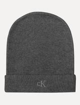 Gorro/Touca Calvin Klein Jeans Masculino Bordado Chumbo