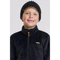 Gorro Touca Capuz em Tricot LucBoo Infantil Menino -