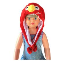 Gorro Touca De Bichinho Infantil Fantasia Papagaio