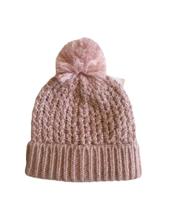 Gorro, touca de inverno infantil/juvenil na cor rose