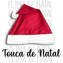 Gorro Touca De Papai Noel Natal Linha Luxo Cetim - Wincy - Natal