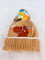Gorro Touca Dinossauro Forrado Infantil (2 ao 7 anos) Menino Para Frio Gorro Touca Dinossauro Forrado Infantil (2 ao 7 anos) Menino Para Frio