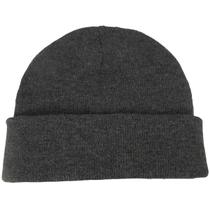 Gorro Touca Estilo Beanie Unisex Lisa Unissex tamanho único cor Cinza Escuro