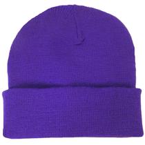 Gorro Touca Estilo Beanie Unisex Lisa Unissex tamanho único cor Roxo
