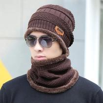 Gorro Touca Forrado Com Gola Cachecol Frio Inverno Unissex Masculino Feminino