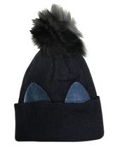 Gorro Touca Infantil Com Orelha De Gatinho e Pompom Quentinho Inverno Unissex Menino Menina Frio Gorro Touca Infantil Com Orelha De Gatinho e Pompom Quentinho Inverno Unissex Menino Menina Frio