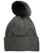 Gorro Touca Infantil Com Orelha De Gatinho e Pompom Quentinho Inverno Unissex Menino Menina Frio Gorro Touca Infantil Com Orelha De Gatinho e Pompom Quentinho Inverno Unissex Menino Menina Frio