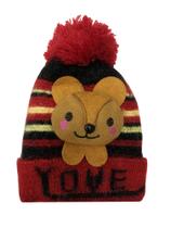 Gorro Touca Infantil Forro Interno Quentinho Com Pompom Menino Menina Confortável Frio Inverno Gorro Touca Infantil Forro Interno Quentinho Com Pompom Menino Menina Confortável Frio Inverno