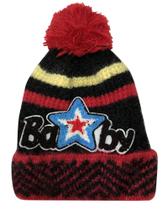 Gorro Touca Infantil Forro Interno Quentinho Com Pompom Menino Menina Confortável Frio Inverno