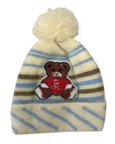 Gorro Touca Infantil Forro Interno Quentinho Com Pompom Menino Menina Confortável Frio Inverno