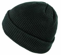 Gorro Touca Lenhador Marinheiro Canelada Adulto Unissex Preta