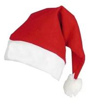 Gorro Touca Natal Papai Noel Vermelho Veludo Infantil vermelha - Caetano Store