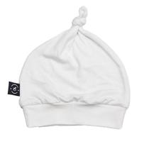 Gorro Touca para Recém Nascido Milu Branco Penka Knot Hat