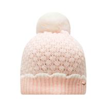 Gorro Touca Tricot Inverno Quente Infanti Bebê Menina -