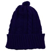 Gorro Trança com Bola Tamine Luxo Azul Marinho Gorro Trança com Bola Tamine Luxo Azul Marinho