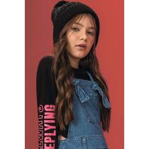 Gorro Tricô Preto Pompom Gorro Tricô Preto Pompom