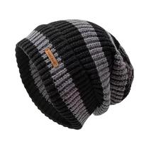 Gorro Tricotado Listrado Leve E Quente Unissex À Prova De Vento Para Ciclismo Ao Ar Livre Outono Gorro Tricotado Listrado Leve E Quente Unissex À Prova De Vento Para Ciclismo Ao Ar Livre Outono