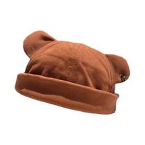 Gorro Unissex Com Orelhas De Gato, Cor Sólida, Estilo Hip Hop, Outono/Inverno, Estilo Coreano