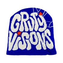 Gorro Unissex De Acrílico Com Letra GR Em Jacquard, Estilo Europeu-Americano, Moda Para Atividades