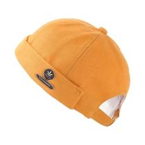 Gorro Unissex De Algodão Ajustável Com Folha De Bordo, Gorro Estilo Rua Da Moda Outono