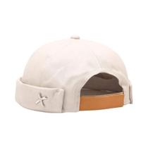 Gorro Unissex De Algodão Estilo Docker Retrô Hip Hop Para Verão Ao Ar Livre Sem Aba