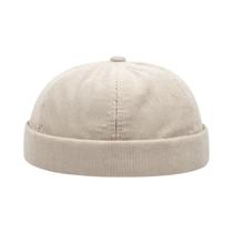 Gorro Unissex De Corduroy À Prova De Vento, Minimalista, De Cor Sólida, Casual Para Outono E Inverno Gorro Unissex De Corduroy À Prova De Vento, Minimalista, De Cor Sólida, Casual Para Outono E Inverno