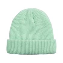 Gorro Unissex De Malha Canelada Estilo Pescador Marinheiro Curto Para Outono Inverno