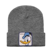 Gorro Unissex Disney Mickey Donald De Algodão De Alta Qualidade Quente Malha Chapéu De Inverno