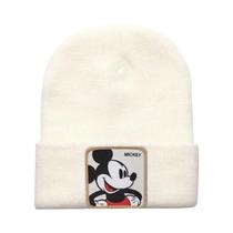 Gorro Unissex Disney Mickey Donald De Algodão De Alta Qualidade Quente Malha Chapéu De Inverno