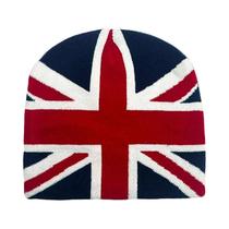 Gorro Unissex Quente De Tricô Estilo Europeu Jacquard Union Jack Moda Urbana Gorro Unissex Quente De Tricô Estilo Europeu Jacquard Union Jack Moda Urbana