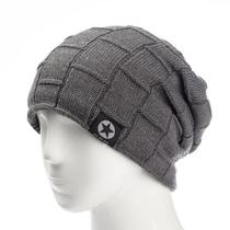 Gorro Unissex Velo Forrado Malha Lã Quente