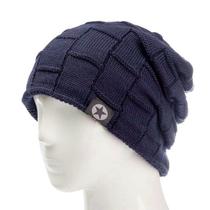 Gorro Unissex Velo Forrado Malha Lã Quente