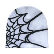 Gorro Unissex Y2K De Tricô Com Estampa De Teia De Aranha Para Esportes Ao Ar Livre Em Todas as