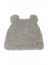 Gorro Up Baby Pele Carneirinho com Orelhinhas Cinza