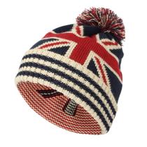 Gorro WITHMOONS Union Jack British Winter White