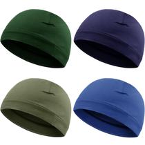Gorros Skull Caps Syhood de algodão macio, 4 peças Gorros Skull Caps Syhood de algodão macio, 4 peças