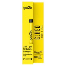 got2b Glued Gel 2 em 1 Sobrancelhas e Contornos, 72h Fixação, sem Resíduo Branco e Cola, Vegano, Sem Silicones/Álcool, 16ml