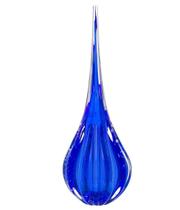 Gota De Decoração Em Murano AZUL SAFIRA G Cristais Tavares Gota De Decoração Em Murano AZUL SAFIRA G Cristais Tavares