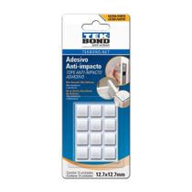 Gota De Silicone Quadrada 12,7MM Com 12 Peças - Tekbond Gota De Silicone Quadrada 12,7MM Com 12 Peças - Tekbond